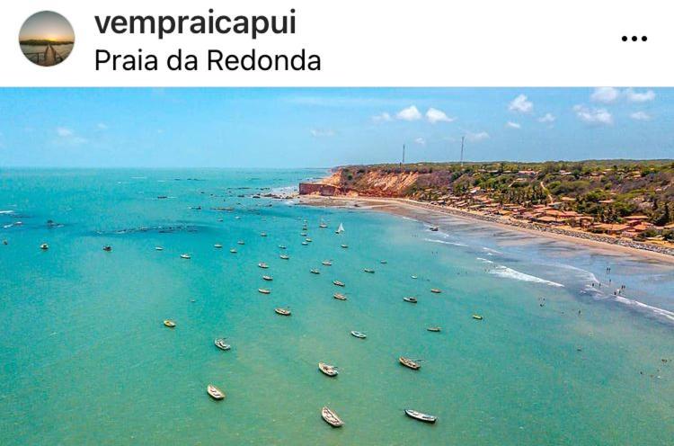 Sua Casinha De Ferias Em Icapui E Tibau Villa Eksteriør billede
