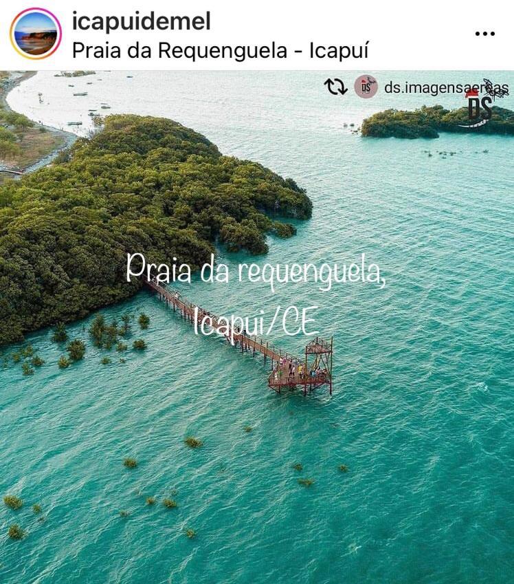 Sua Casinha De Ferias Em Icapui E Tibau Villa Eksteriør billede