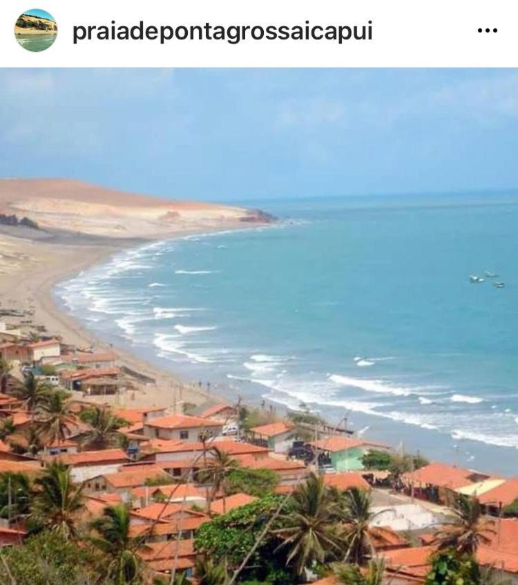 Sua Casinha De Ferias Em Icapui E Tibau Villa Eksteriør billede
