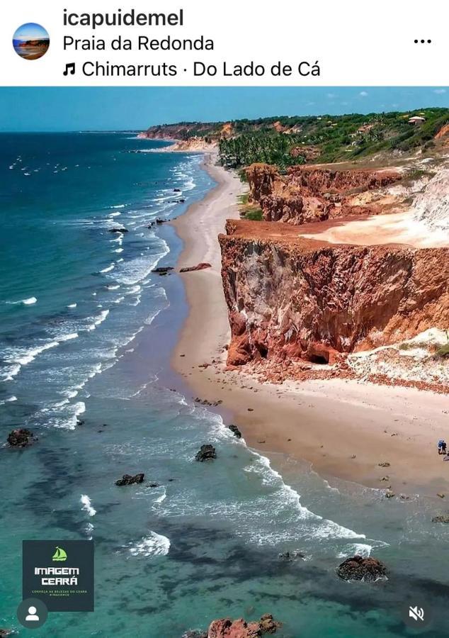 Sua Casinha De Ferias Em Icapui E Tibau Villa Eksteriør billede