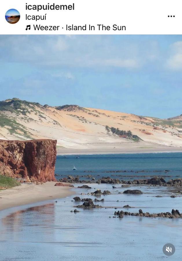 Sua Casinha De Ferias Em Icapui E Tibau Villa Eksteriør billede