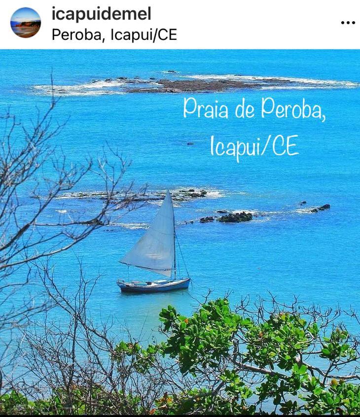 Sua Casinha De Ferias Em Icapui E Tibau Villa Eksteriør billede